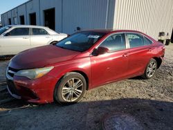 Salvage cars for sale at Jacksonville, FL auction: 2015 Toyota Camry LE