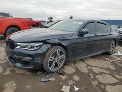 BMW 7 Series salvage cars for sale: 2017 BMW 750 XI