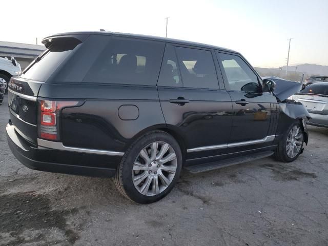 2016 Land Rover Range Rover Supercharged