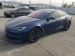 Tesla Model s salvage cars for sale: 2021 Tesla Model Plaid