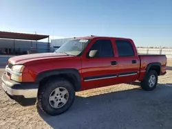 Salvage trucks for sale at Andrews, TX auction: 2005 Chevrolet Silverado K1500