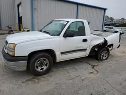 Salvage cars for sale at Tulsa, OK auction: 2004 Chevrolet Silverado C1500