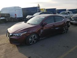 Salvage cars for sale at Hayward, CA auction: 2020 Nissan Sentra SV