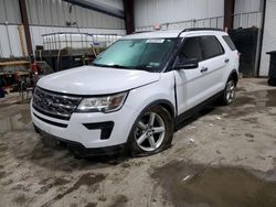 Salvage cars for sale from Copart West Mifflin, PA: 2018 Ford Explorer