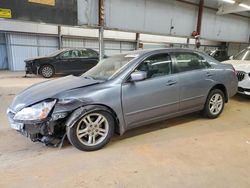 Salvage cars for sale at Mocksville, NC auction: 2007 Honda Accord SE