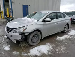 Salvage cars for sale at Duryea, PA auction: 2016 Nissan Sentra S