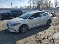 Salvage cars for sale at Gastonia, NC auction: 2017 Hyundai Elantra SE