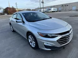 Salvage cars for sale at Grand Prairie, TX auction: 2022 Chevrolet Malibu LS