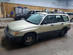 Salvage cars for sale at auction: 2002 Subaru Forester L