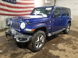 Jeep Vehiculos salvage en venta: 2019 Jeep Wrangler Unlimited Sahara