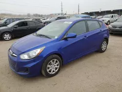 Salvage cars for sale at Colorado Springs, CO auction: 2012 Hyundai Accent GLS