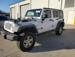 Salvage cars for sale at Gaston, SC auction: 2012 Jeep Wrangler Unlimited Rubicon