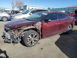 Salvage cars for sale from Copart Albuquerque, NM: 2017 Nissan Maxima 3.5S