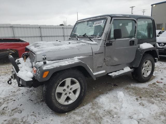 2001 Jeep Wrangler / TJ Sport