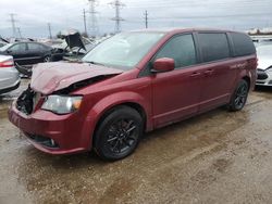 Salvage cars for sale at Elgin, IL auction: 2019 Dodge Grand Caravan GT