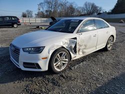 Audi salvage cars for sale: 2017 Audi A4 Premium