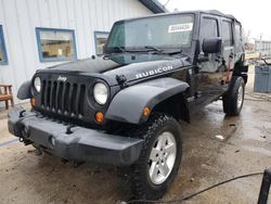 Salvage cars for sale at Pekin, IL auction: 2007 Jeep Wrangler Rubicon