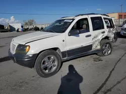 Jeep Grand Cherokee Laredo salvage cars for sale: 2004 Jeep Grand Cherokee Laredo