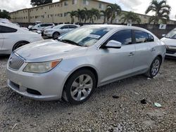 Buick salvage cars for sale: 2011 Buick Lacrosse CX