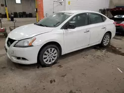 Salvage cars for sale at Blaine, MN auction: 2014 Nissan Sentra S