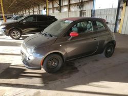 Fiat 500 salvage cars for sale: 2015 Fiat 500 POP