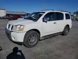 Salvage cars for sale at Tulsa, OK auction: 2004 Nissan Armada SE