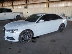 Audi salvage cars for sale: 2017 Audi A6 Prestige