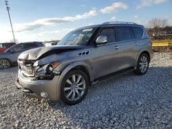 Salvage cars for sale at Lawrenceburg, KY auction: 2012 Infiniti QX56