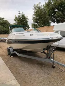 Salvage boats for sale at Colton, CA auction: 2003 Four Winds Fun Mover