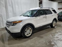 Salvage cars for sale from Copart Leroy, NY: 2015 Ford Explorer XLT