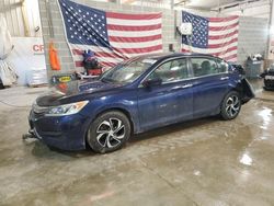 Honda salvage cars for sale: 2016 Honda Accord LX