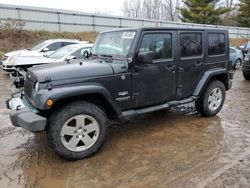 Jeep salvage cars for sale: 2010 Jeep Wrangler Unlimited Sahara