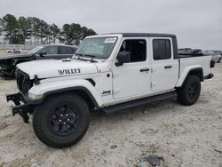 Salvage cars for sale at Loganville, GA auction: 2021 Jeep Gladiator Sport