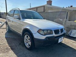 Salvage cars for sale at Rancho Cucamonga, CA auction: 2004 BMW X3 3.0I