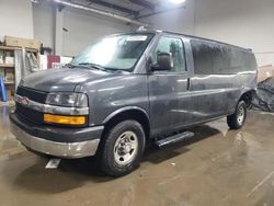 Salvage trucks for sale at Elgin, IL auction: 2016 Chevrolet Express G3500 LT