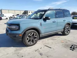 Salvage cars for sale from Copart Wilmer, TX: 2021 Ford Bronco Sport Outer Banks