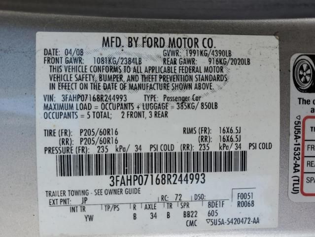 2008 Ford Fusion SE