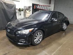 Carros salvage a la venta en subasta: 2014 Infiniti Q50 Base