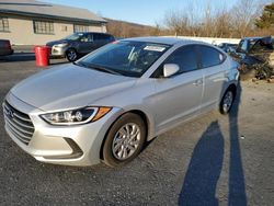 Salvage cars for sale at Grantville, PA auction: 2017 Hyundai Elantra SE