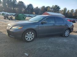 Salvage cars for sale from Copart Mendon, MA: 2008 Toyota Camry Hybrid