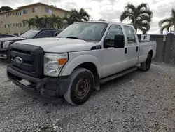 Salvage cars for sale from Copart Opa Locka, FL: 2014 Ford F250 Super Duty