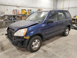 Salvage cars for sale at Milwaukee, WI auction: 2002 Honda CR-V LX