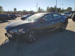 Salvage cars for sale at Gaston, SC auction: 2018 Nissan Maxima 3.5S