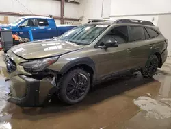 Salvage cars for sale at Nisku, AB auction: 2024 Subaru Outback Onyx Edition