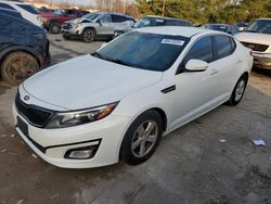 Salvage cars for sale at Lexington, KY auction: 2015 KIA Optima LX