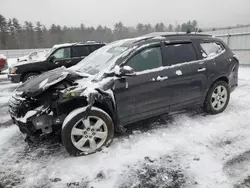 Salvage cars for sale from Copart Windham, ME: 2017 Chevrolet Traverse LT