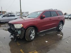 Dodge Durango sxt salvage cars for sale: 2013 Dodge Durango SXT