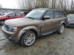 Land Rover Vehiculos salvage en venta: 2011 Land Rover Range Rover Sport LUX