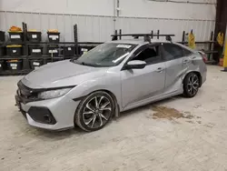 Salvage cars for sale at San Antonio, TX auction: 2017 Honda Civic SI