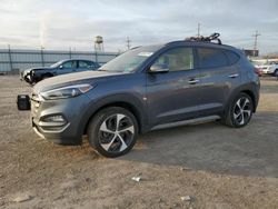 Salvage cars for sale from Copart Chicago Heights, IL: 2017 Hyundai Tucson Limited